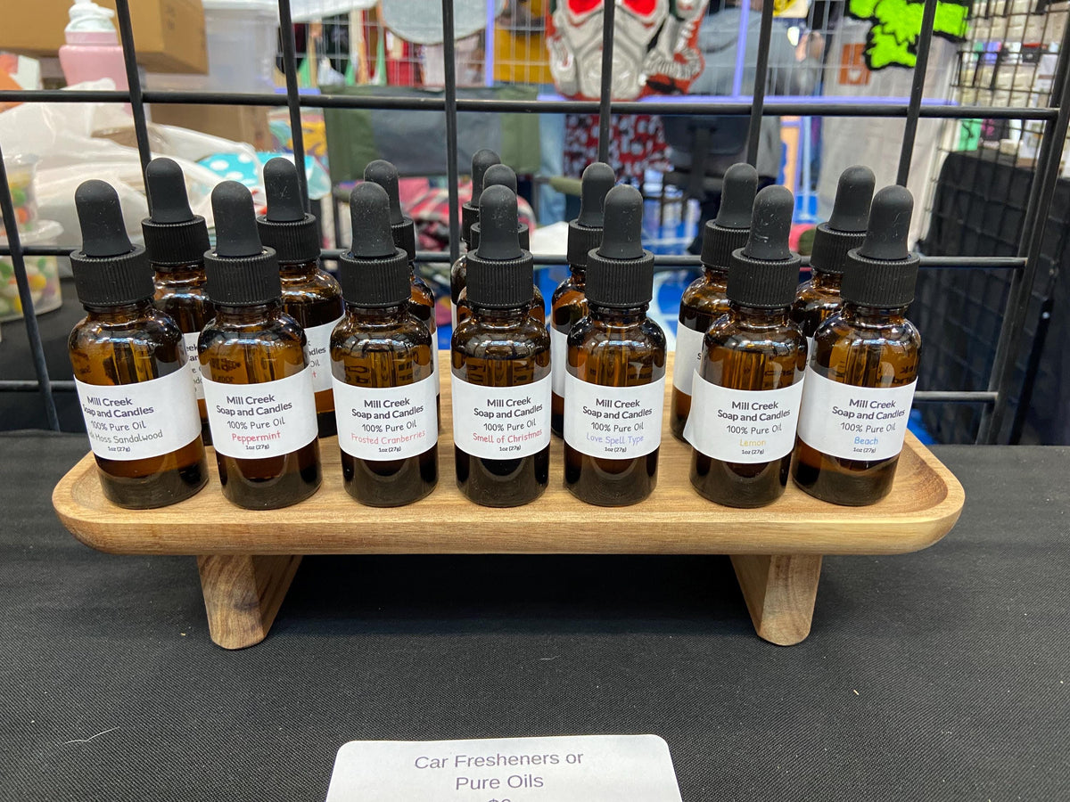 Scented Oils for Car Fresheners, Dryer Balls, and Diffusers