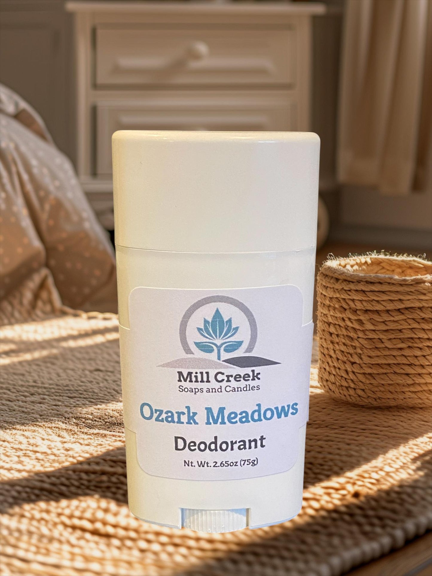 Natural Deodorant Stick – Coconut Oil, Shea Butter, Zinc Ricinoleate