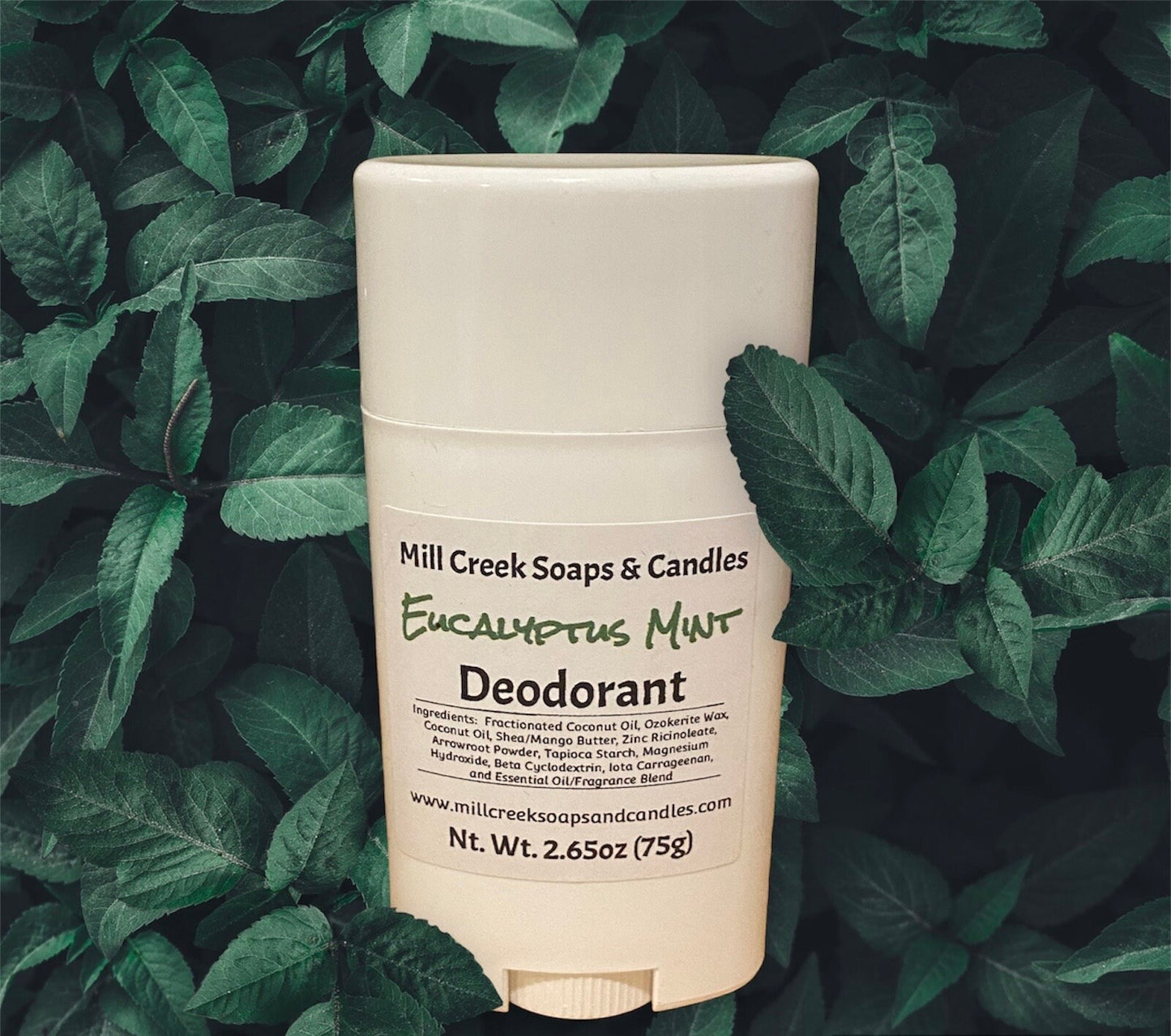 Natural Deodorant Stick – Coconut Oil, Shea Butter, Zinc Ricinoleate