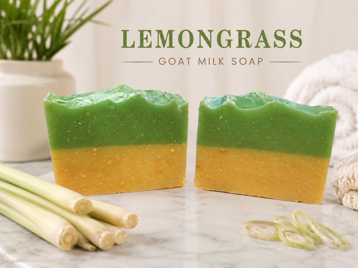 Lemongrass Goat Milk Soap | Pre-Orders Only| 4oz