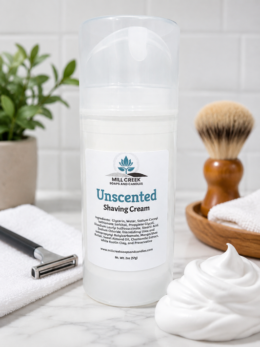 Unscented Shaving Cream