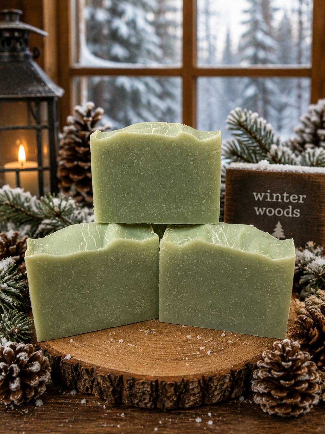 Winter Woods Goat Milk Soap | Pre-Orders Only| 4oz