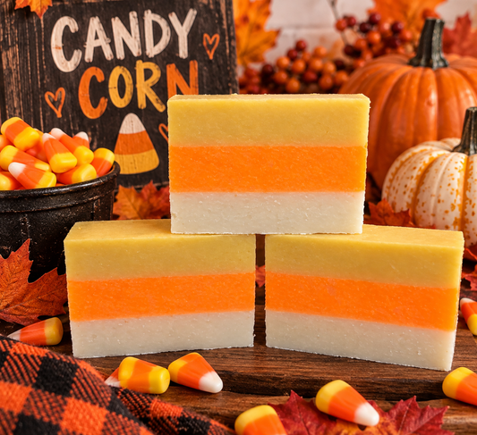 Candy Corn Goat Milk Soap | Pre Orders Only| 4oz