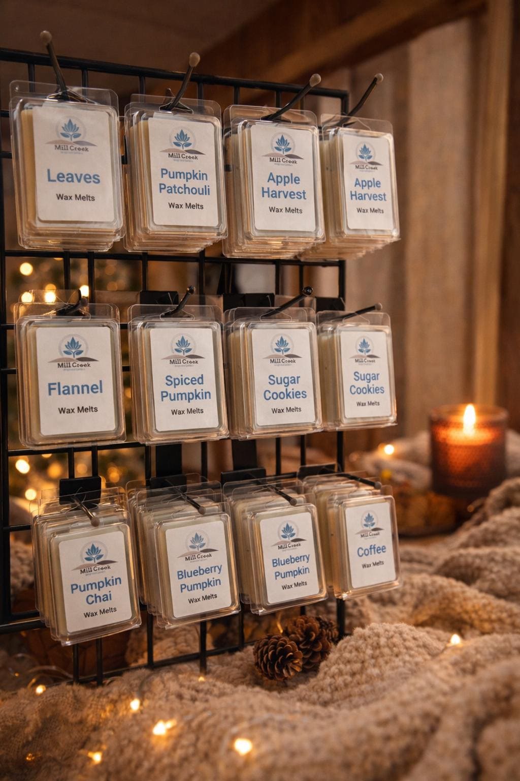 Parasoy Wax Melts: Leaves, Pumpkin, Apple, Flannel, Coffee Scents