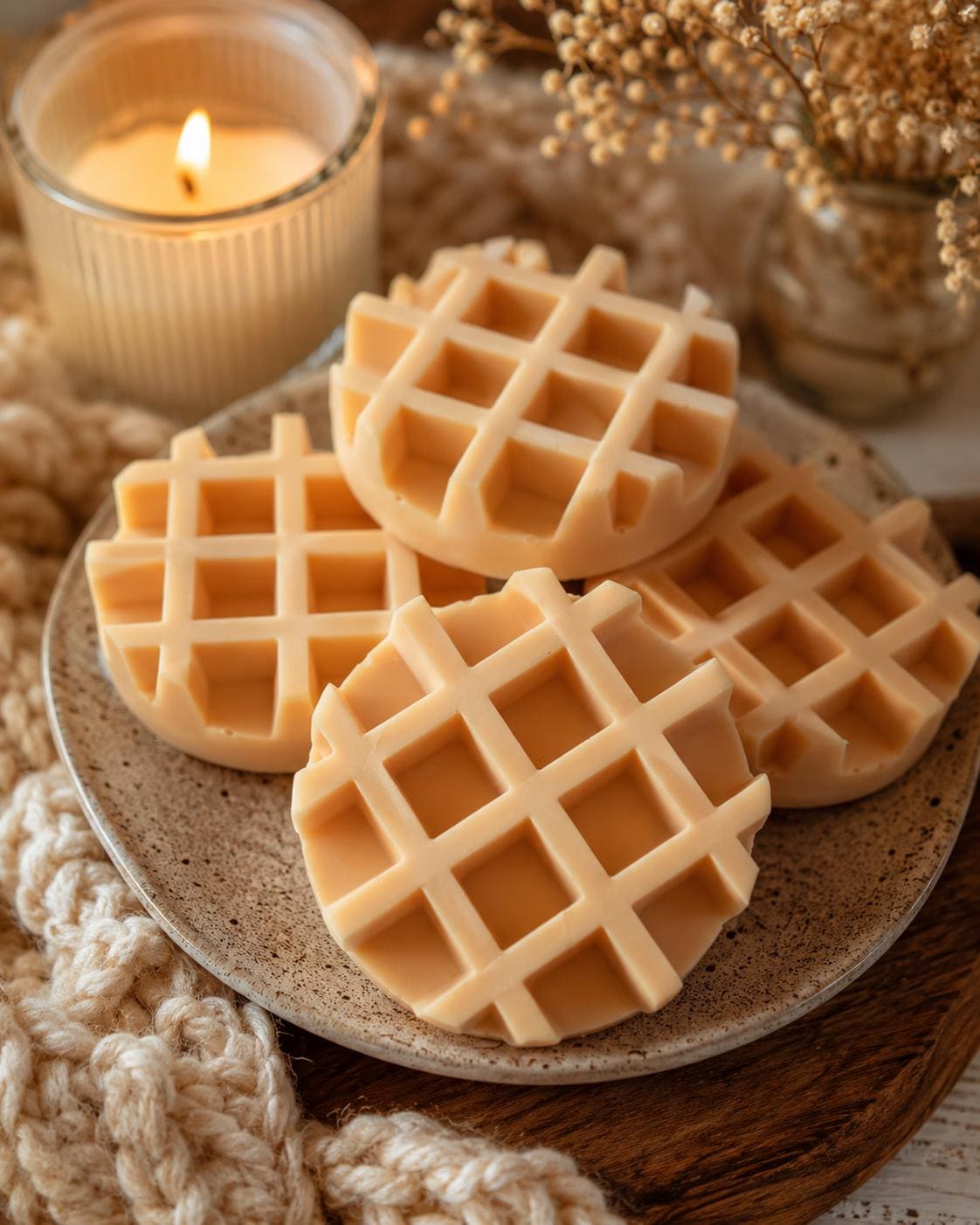 Pumpkin Pecan Waffles Goat Milk Soap