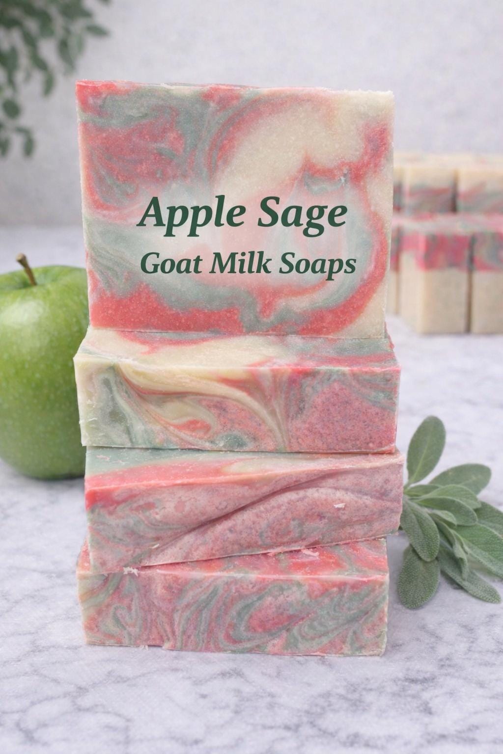 Apple Sage Goat Milk Soap